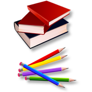 png 256¥Books + pencils_512